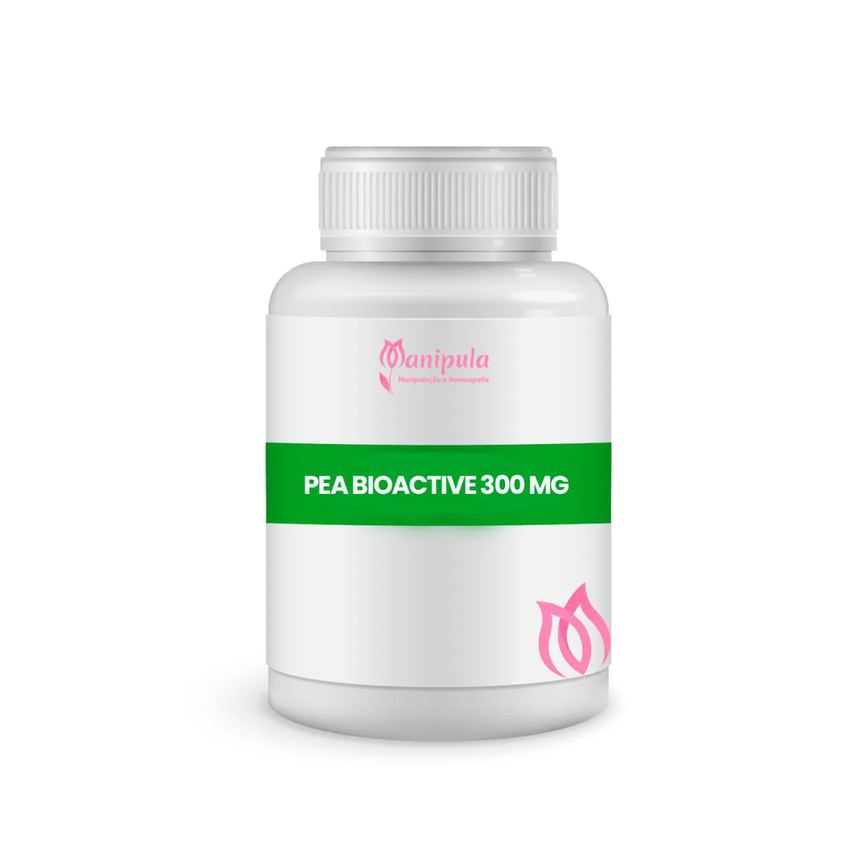 Pea Bioactive (palmitoiletanolamida) 300 Mg - Suporte Natural para Dor, Inflamação e Bem-estar Neurológico | 60 Doses