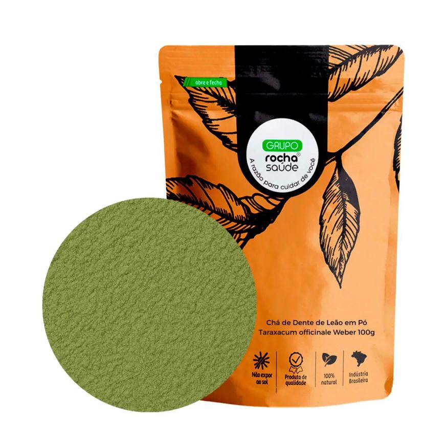 Chá de Dente de Leão em Pó Taraxacum Officinale Weber 100G