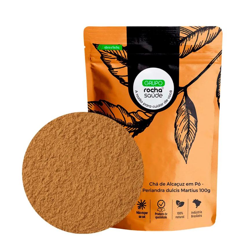 Chá de Alcaçuz em Pó Periandra Dulcis Martius 100G