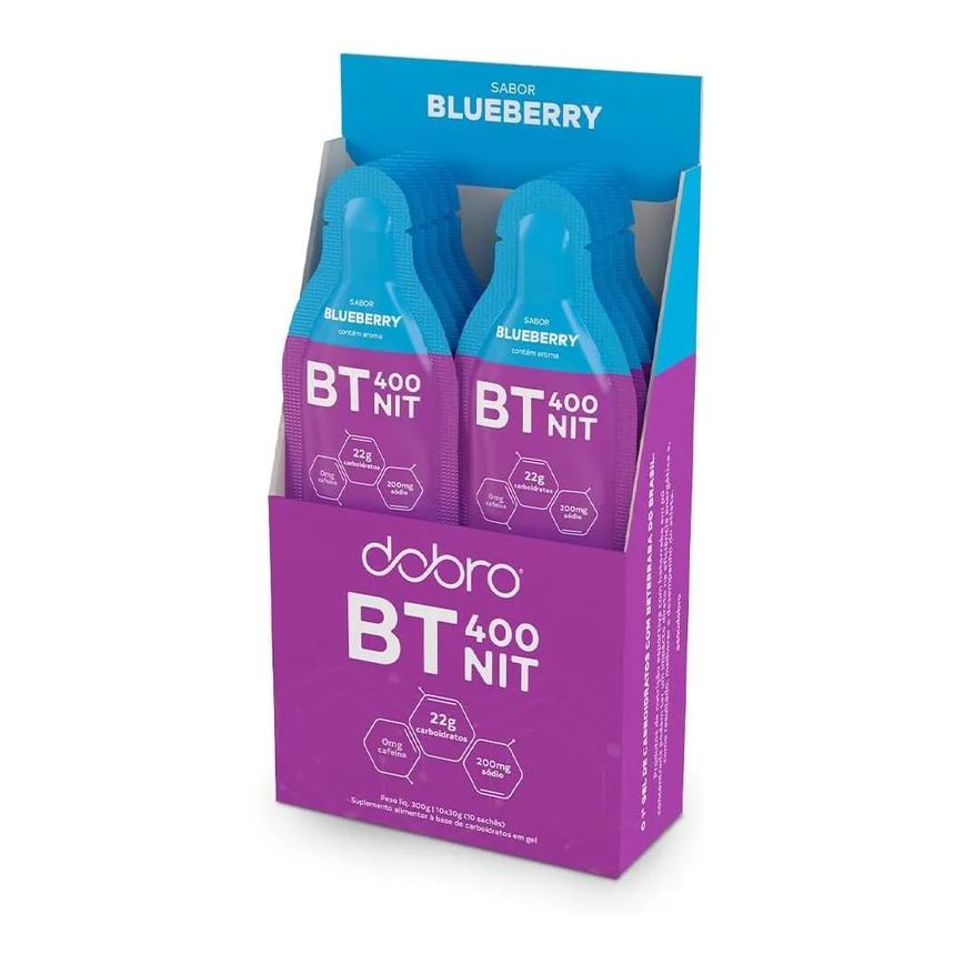 Bt Nitrato Gel Dobro Blueberry (10 Sachês) - Dobro