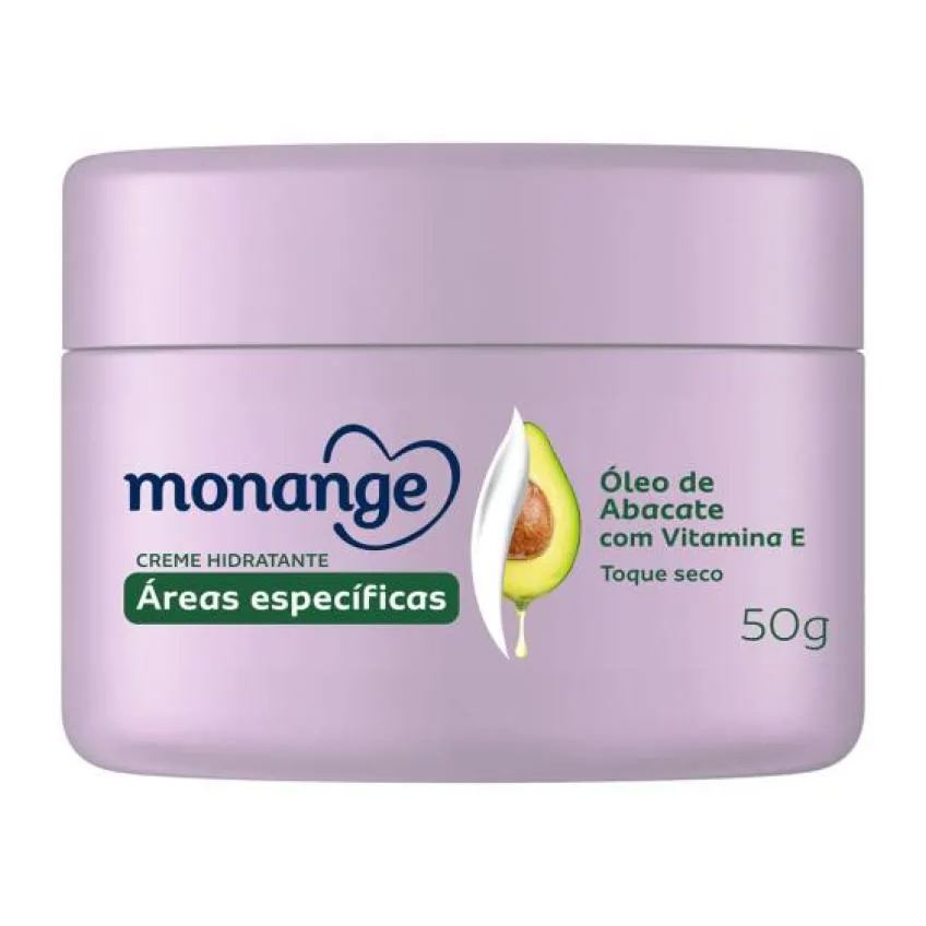 Hidratante Monange Óleo de Abacate Pele Seca 50g