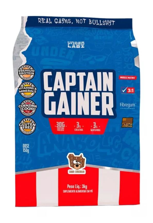 Captain Gainer (3kg) - Dulce de Leche