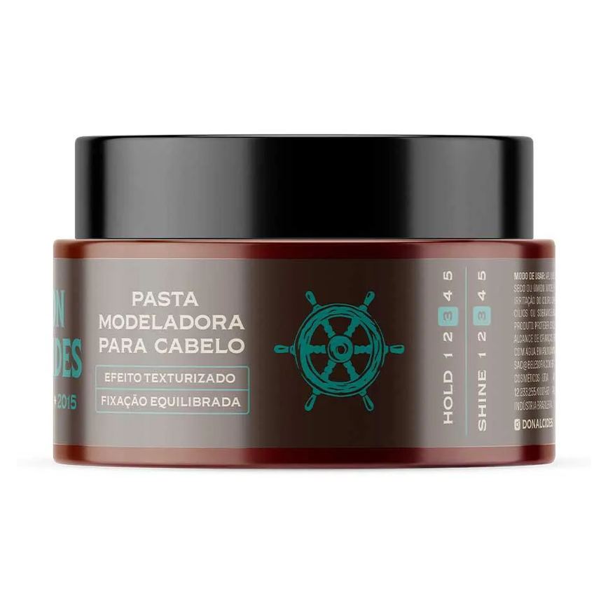 Pasta Fiber Calico Jack Pomada para Cabelo Média Fixação 80G Don Alcides