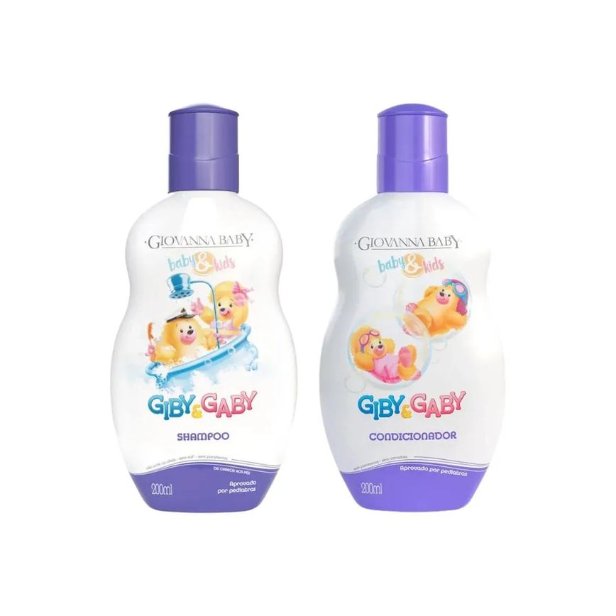 Kit Giovanna Baby Giby Shampoo 200ml + Condicionador 200ml