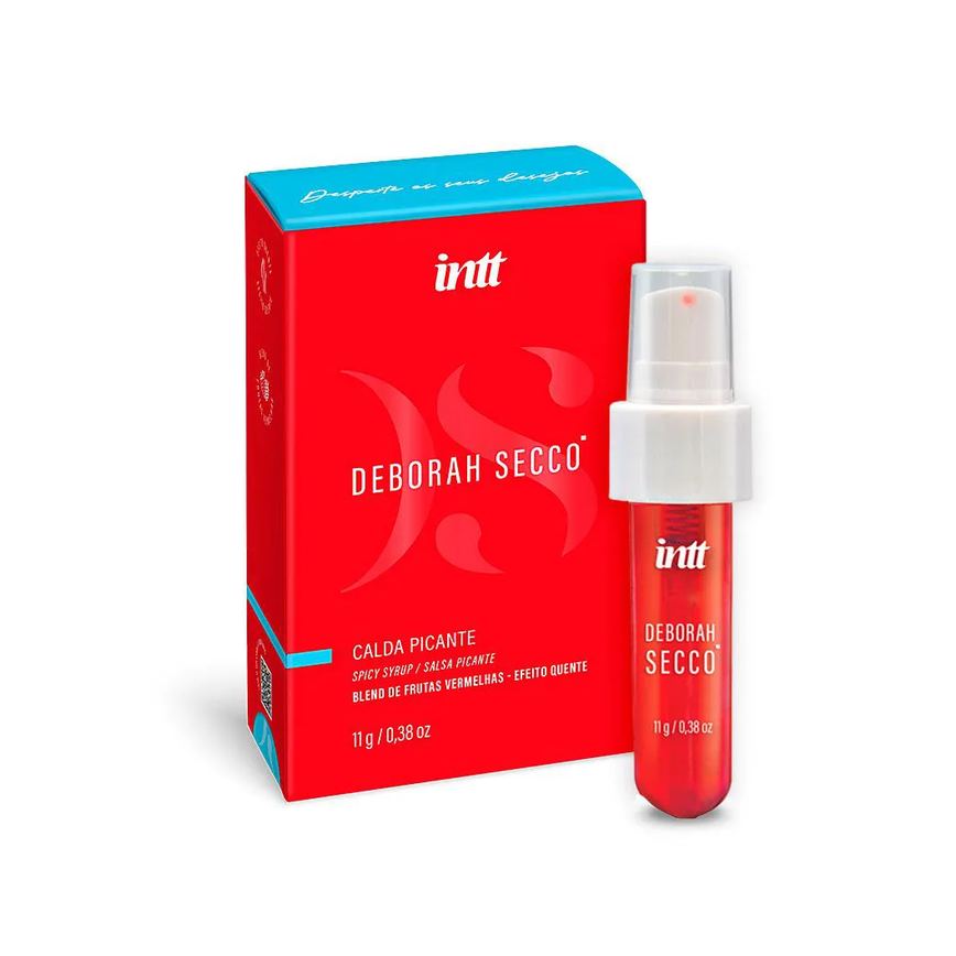 Gel Lubrificante Calda Picante Beijável - Deborah Secco - Intt Cosméticos