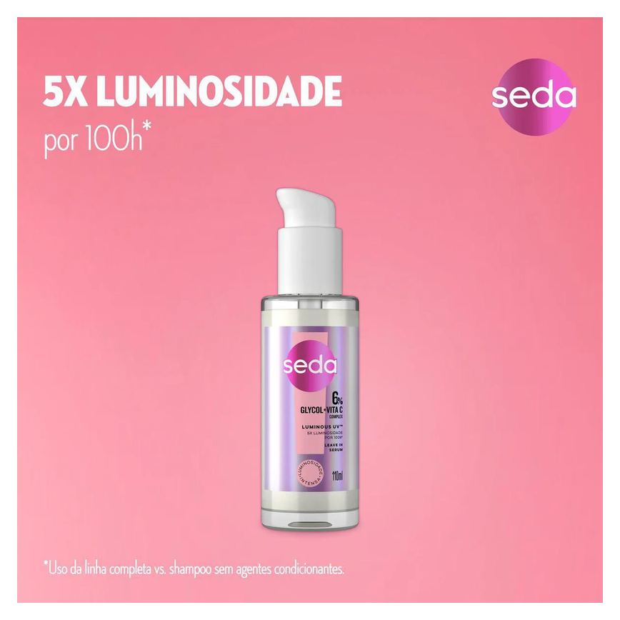 Leave-In Sérum Seda Luminous UV 110ml
