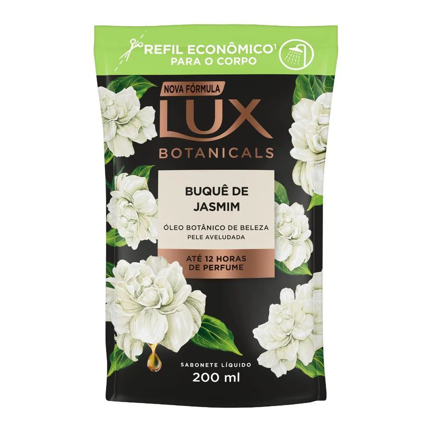Refil Sabonete Líquido Lux Botanicals Buquê de Jasmim 200ml