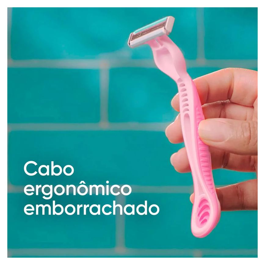 Aparelho de Depilar Gillette Venus Suave Sensitive 4 unidades