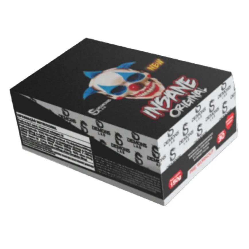 PRE TREINO INSANE ORIGINAL SACHE 30UN TUTTI FRUIT DEMONS LAB