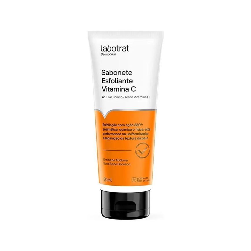 Sabonete Facial Esfoliante Enzimático 80ml Labotrat