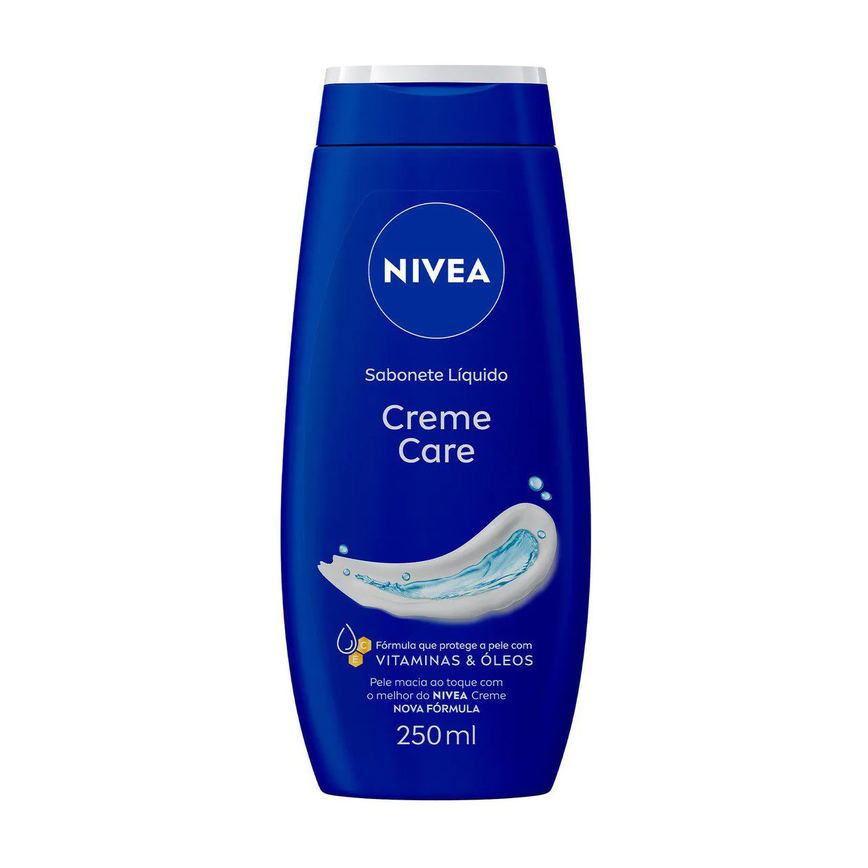 Sabonete Líquido Nivea Creme Care 250ml