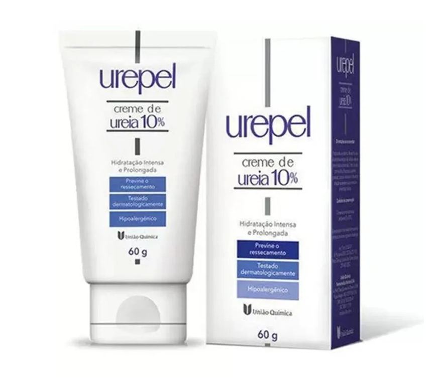 Urepel Creme Ureia 10% Hidratação Intensa 60G - União Química