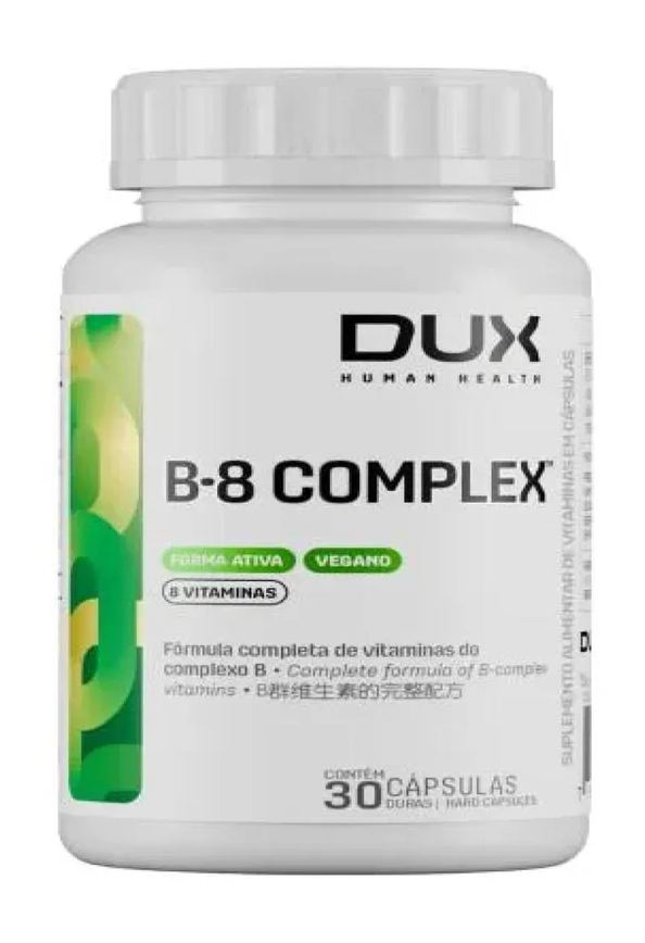 Complexo B Vitamina sem Sabor 30 Capsulas Dux