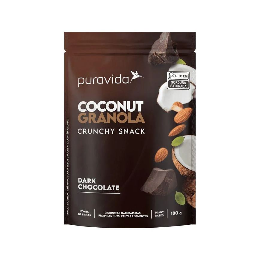 Pura Vida Granola Dark Chocolate 180g
