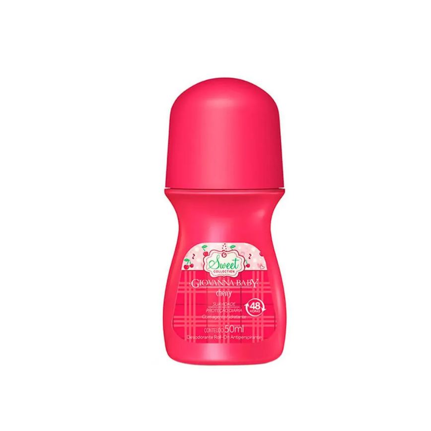 Desodorante Roll-on Cherry Giovanna Baby Sweet Collection 50m