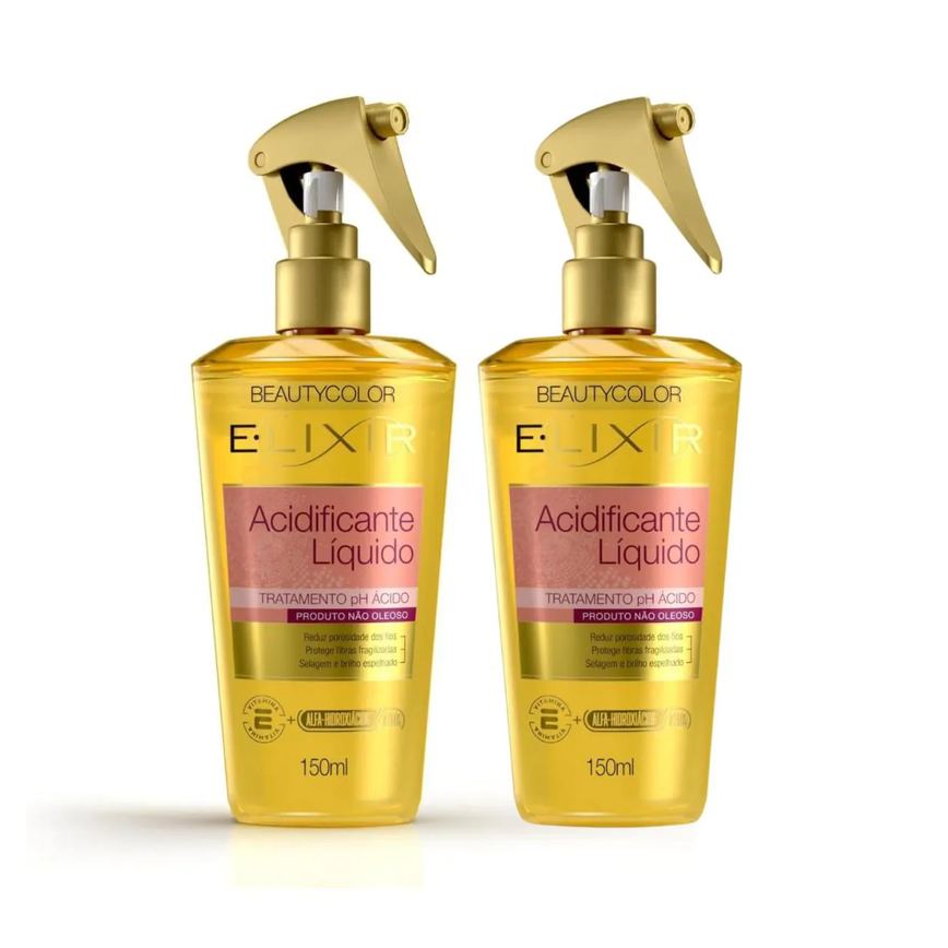 Kit C2 Acidificante Liquido Elixir Não Oleoso - Beauty Color
