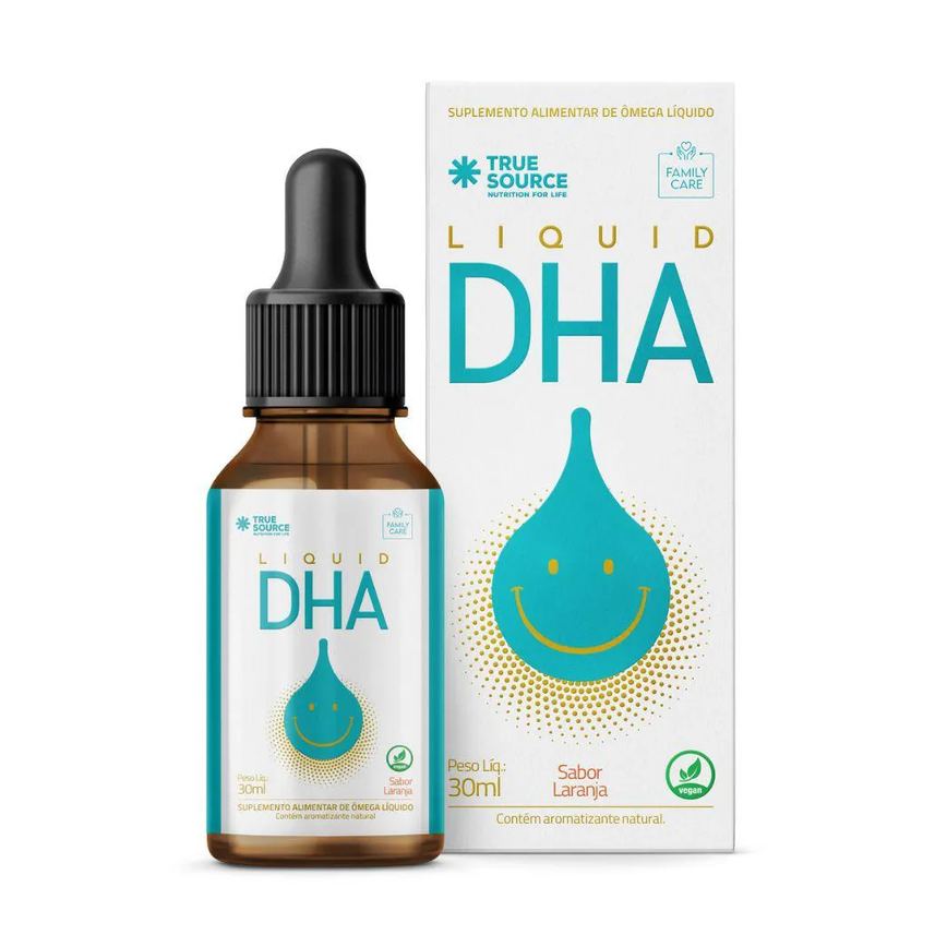 Dha Liquido Family Care Gotas 30ml Laranja - True Source