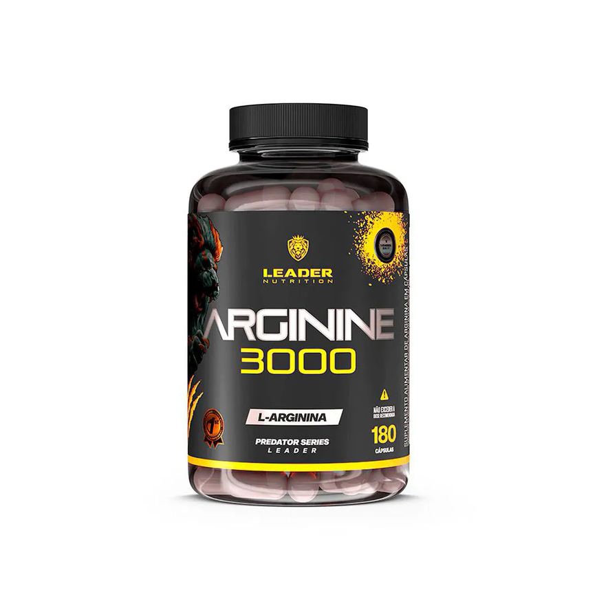 Hi-arginine 3000 180 Capsulas Leader Nutrition
