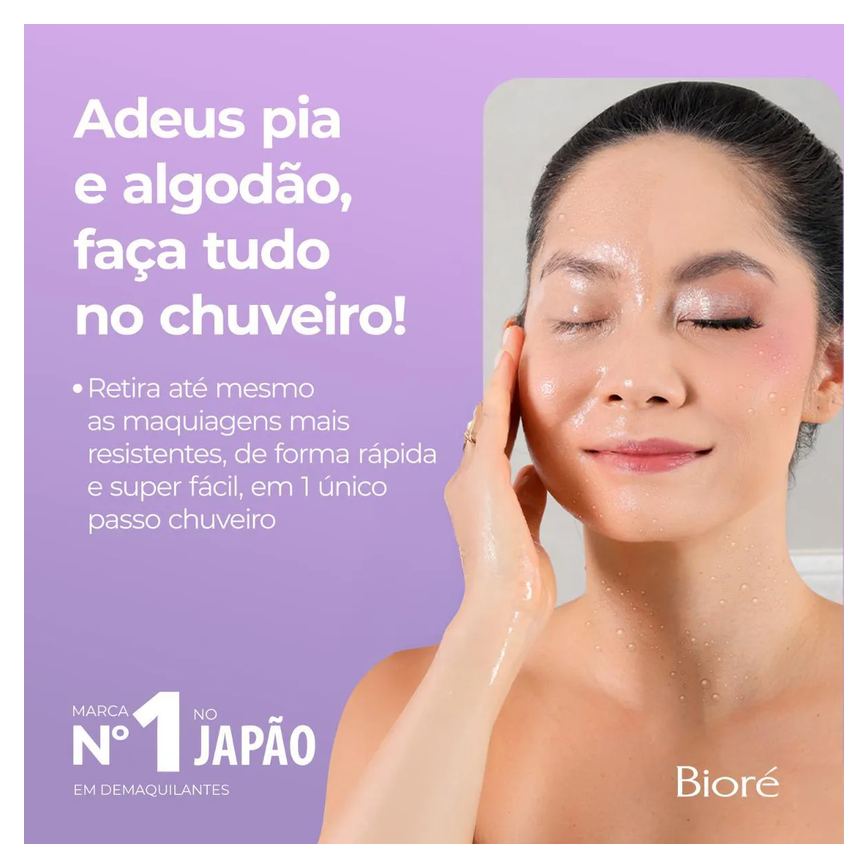 Óleo de Limpeza Demaquilante Bioré Cleansing Refil 210ml