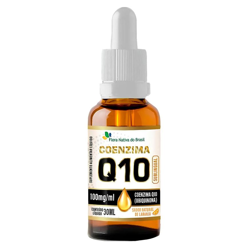 Coenzima Q10 Gotas 100mg 30ml Flora Nativa