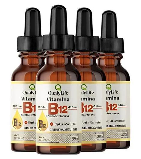 Vitamina B12 Gotas 4 X 30ml Qualylife