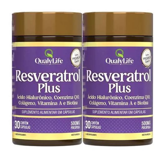 Resveratrol Plus 2 X 30 cápsulas Qualylife