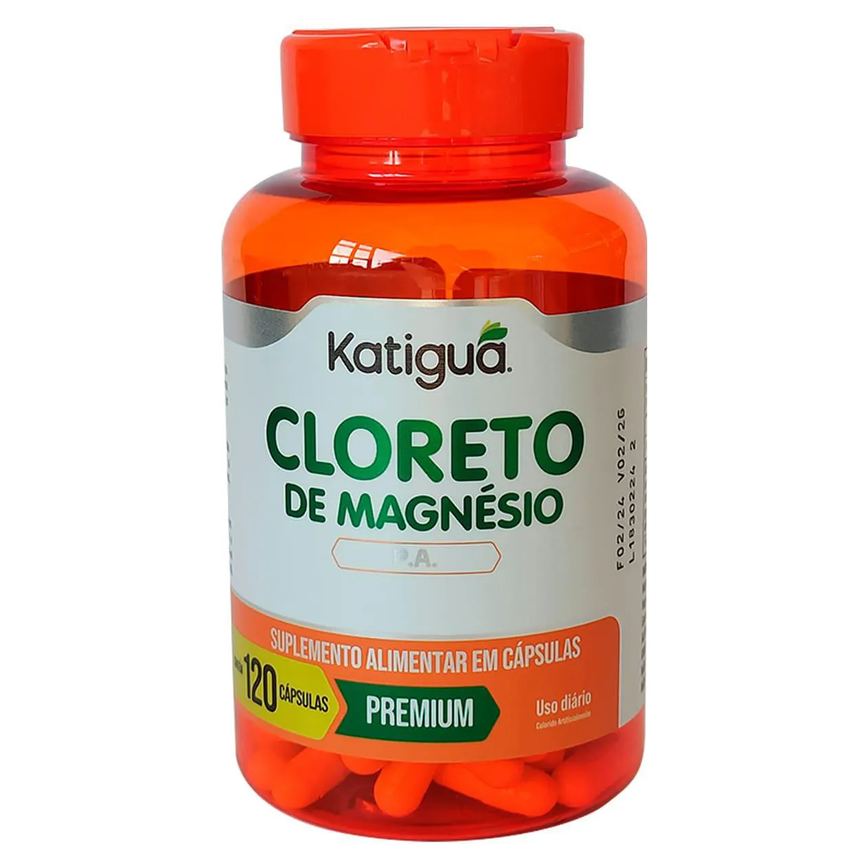 Cloreto De Magnésio P.a 120 Cápsulas Katiguá
