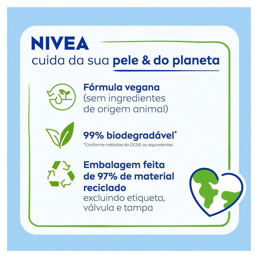 Kit Nivea Demaquilante Bifásico 125ml + Água Micelar 7 em 1 Refrescante 200ml + Mousse de Limpeza Facial 150ml
