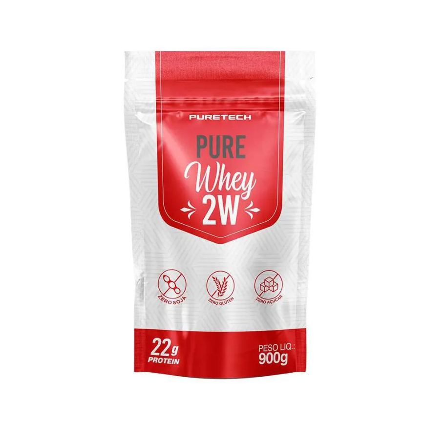 WHEY PROTEIN PURE 2W 900G REFIL - PURETECH Chocolate