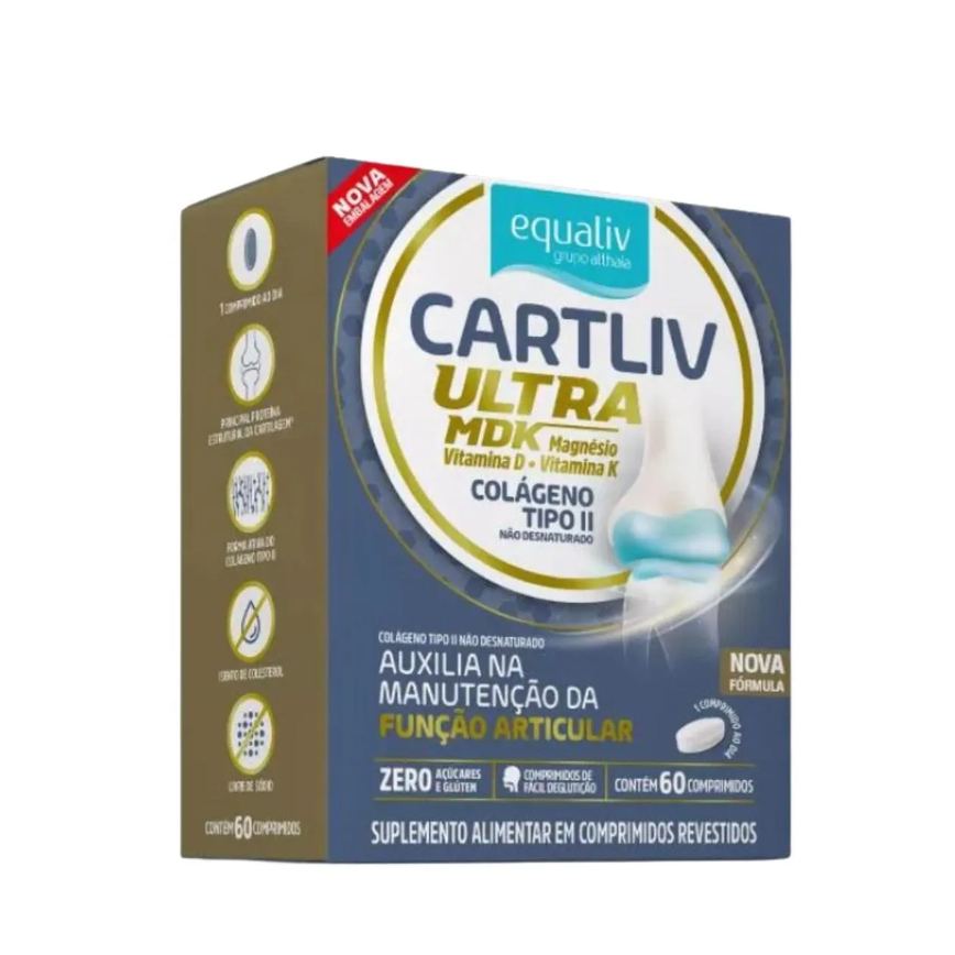 Suplemento Alimentar Cartliv Ultra Mdk - 60cpr