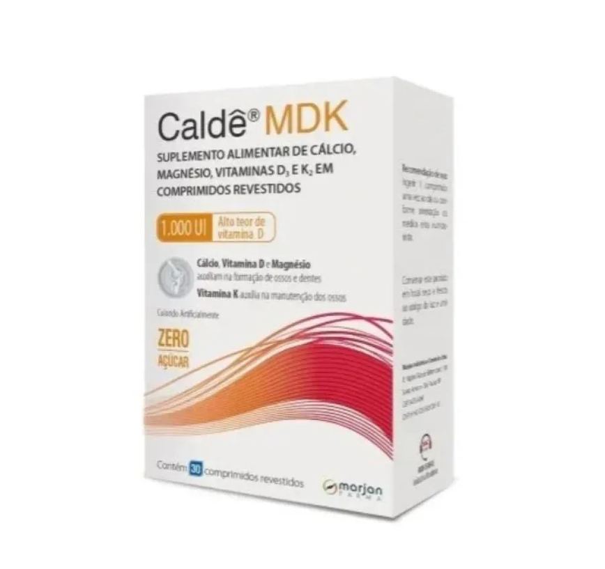 Caldê Mdk 1.000Ui Suplemento Alimentar Marjan 30Cpr
