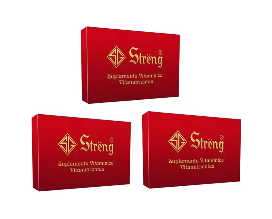 Streng Suplemento Vitaminico (kit 3x16=48 Frascos)
