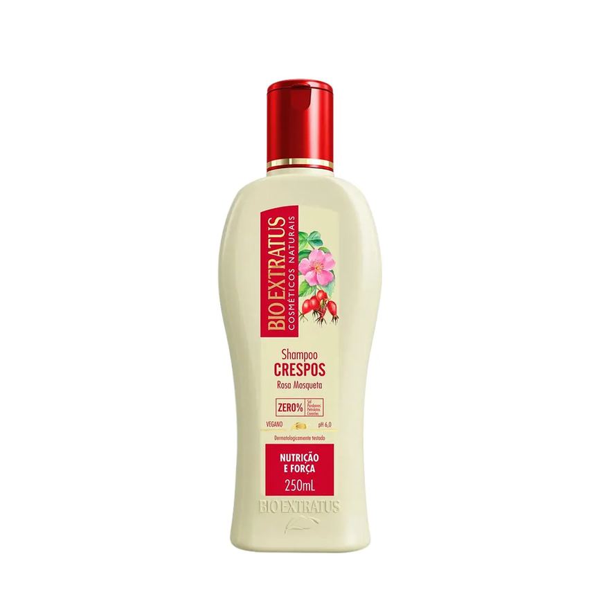 Bio Extratus Crespos Rosa Mosqueta - Shampoo 250ml