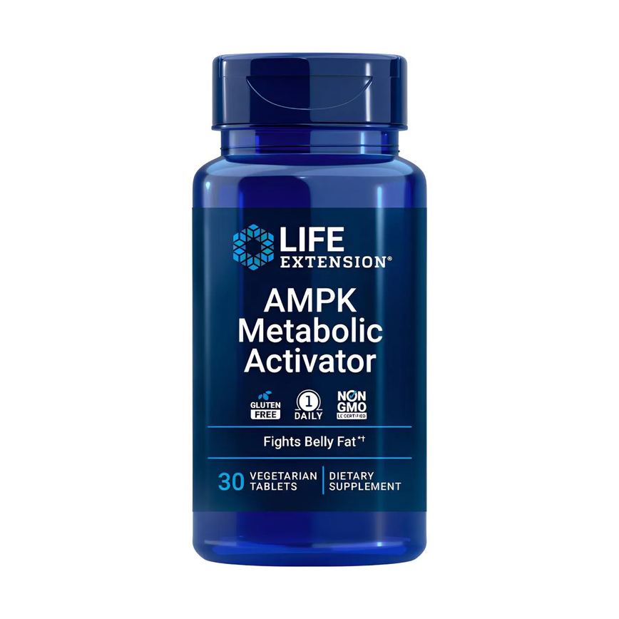 Ativador Metabólico AMPK Life Extension 30Tabs Importado