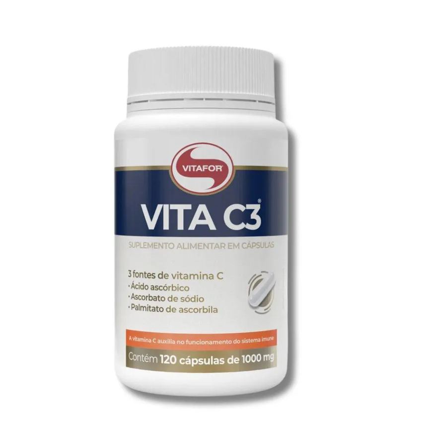 Vita C3 Vitafor 120 cápsulas U Unica