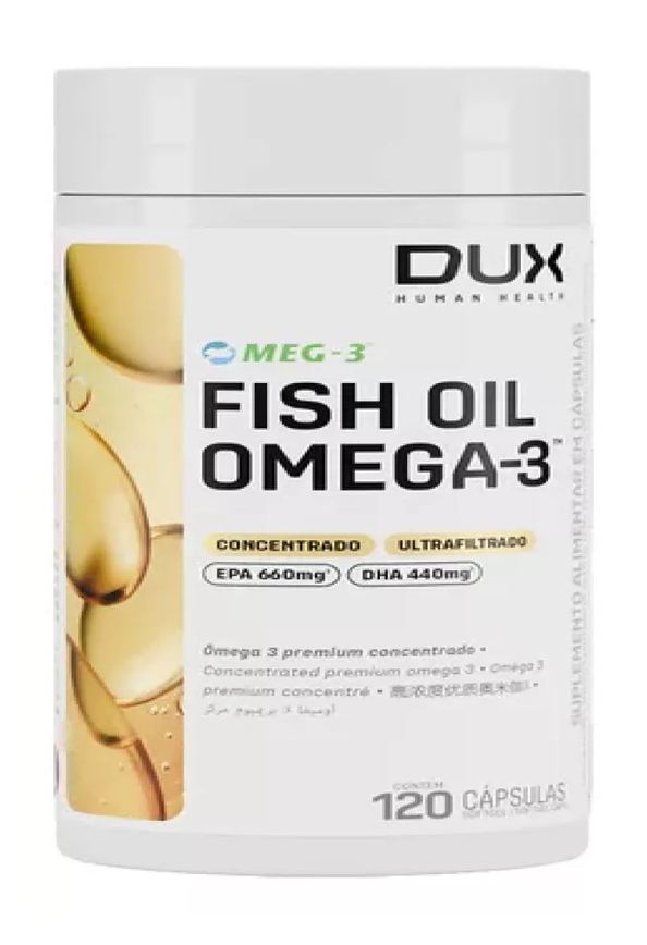 FISH OIL CONCENTRADO DUX HUMAN HEALTH 120 CáPSULAS