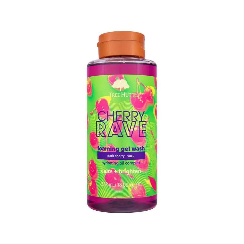 Tree Hut Cherry Rave Foaming Gel de Banho 532 Ml
