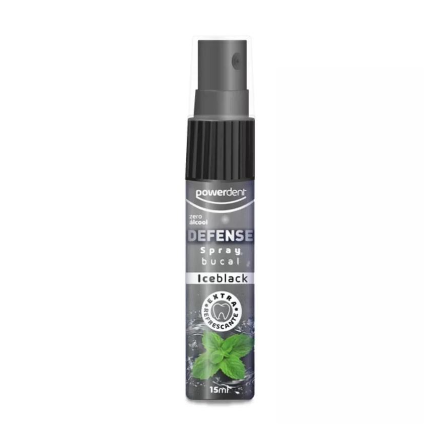 Spray Bucal Defense Ice Combate Mal Hálito 15 Ml Unidade Menta Extra Forte