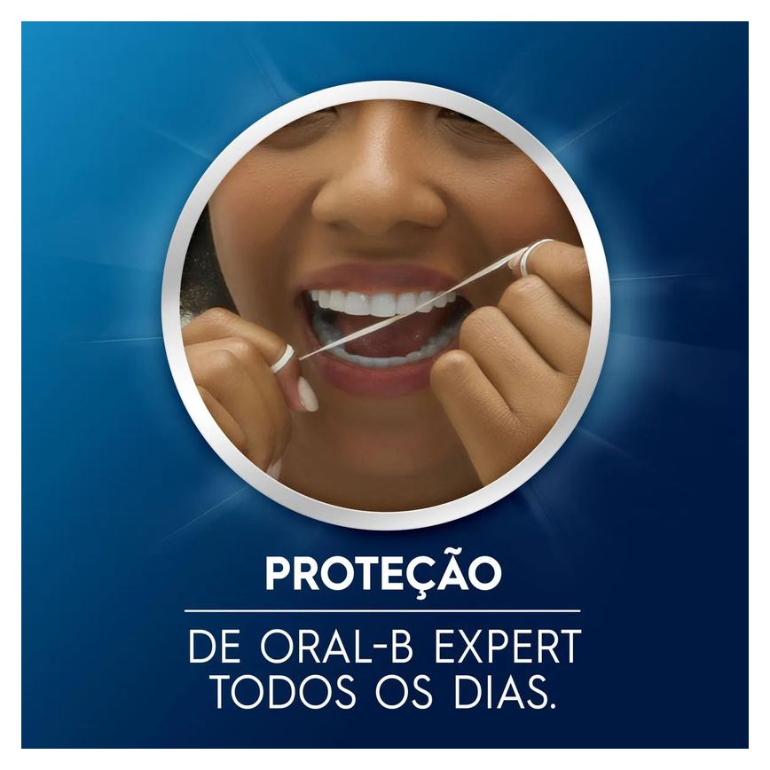 Fio Dental Oral-B Expert Limpeza Profunda Sabor Menta 25m