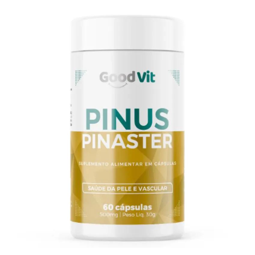 Pinus Pinaster Good Vit 60 cápsulas – Antioxidante Natural P/ Circulação e Pele