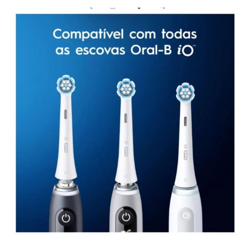 Refil Escova Elétrica Ultimate Clean Io Black 2un - Oral-b