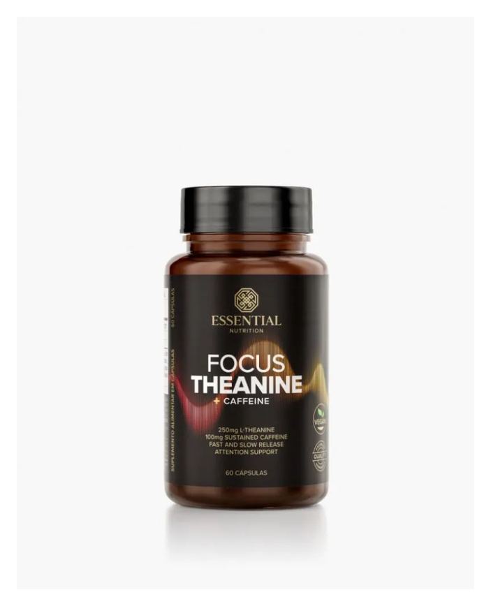Focus Theanine (60 Cápsulas) - Padrão: Único