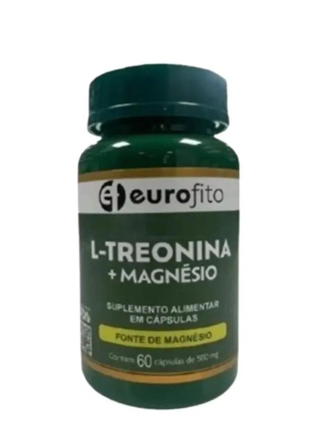 Suplemento Alimentar Treonato De Magnésio 60 Cápsulas Eurofito
