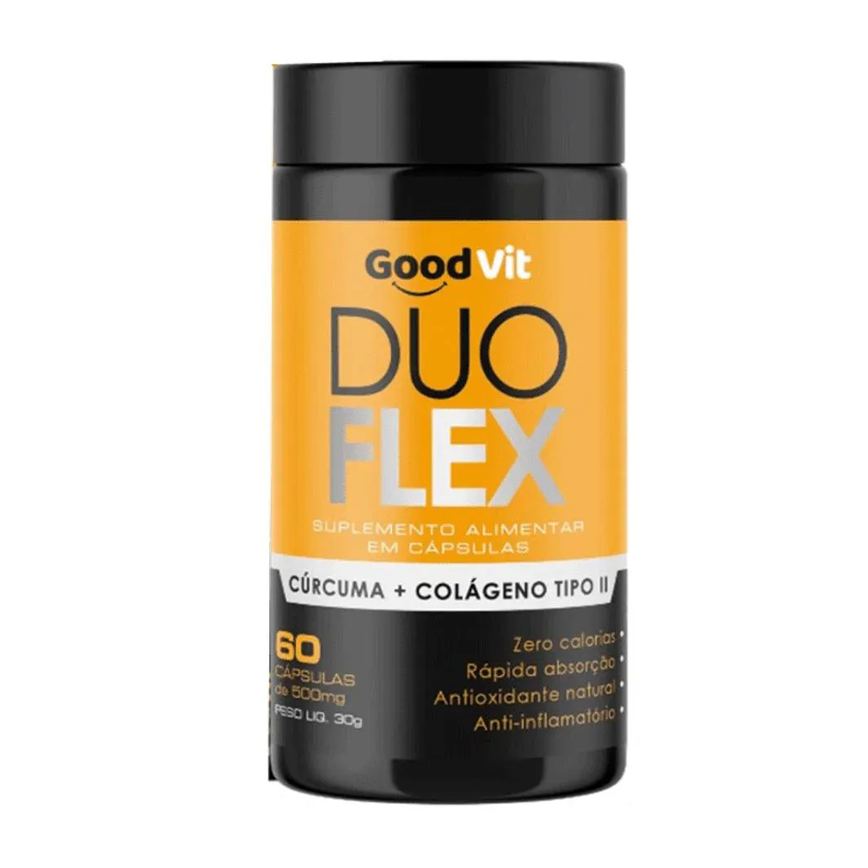 Duo Flex Cúrcuma+Colágeno 60Cáps - Good Vit