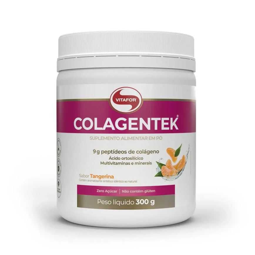 Colagentek 300G Sabor Tangerina Vitafor
