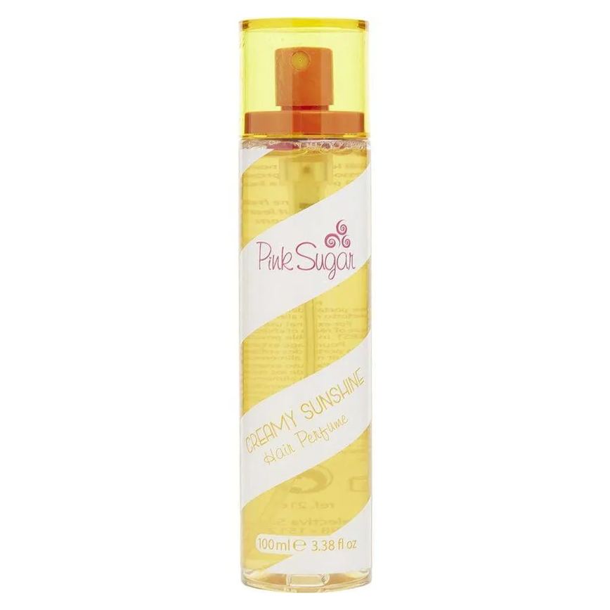 Água de Cheiro Feminino Aquolina Pink Sugar Creamy Sunshine para o Cabelo 100Ml