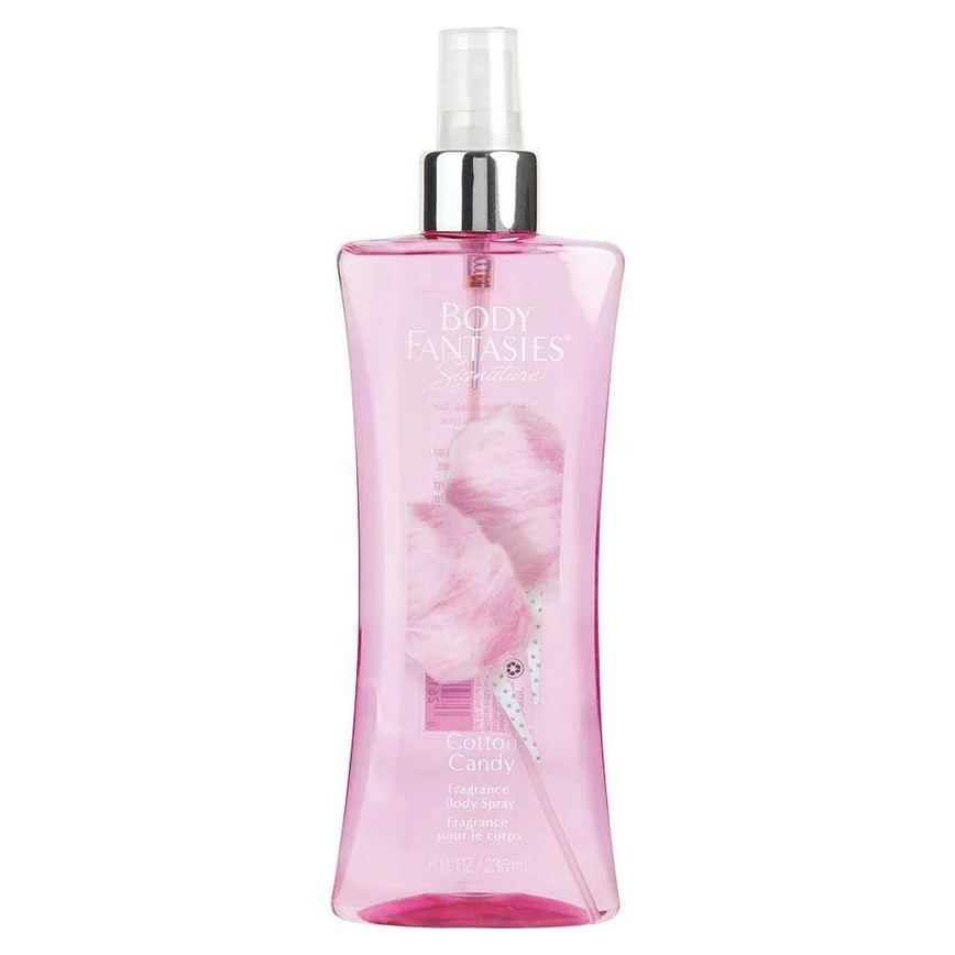 Body Spray 236 Ml Body Fantasies Cotton Candy Body Fantasies Feminino