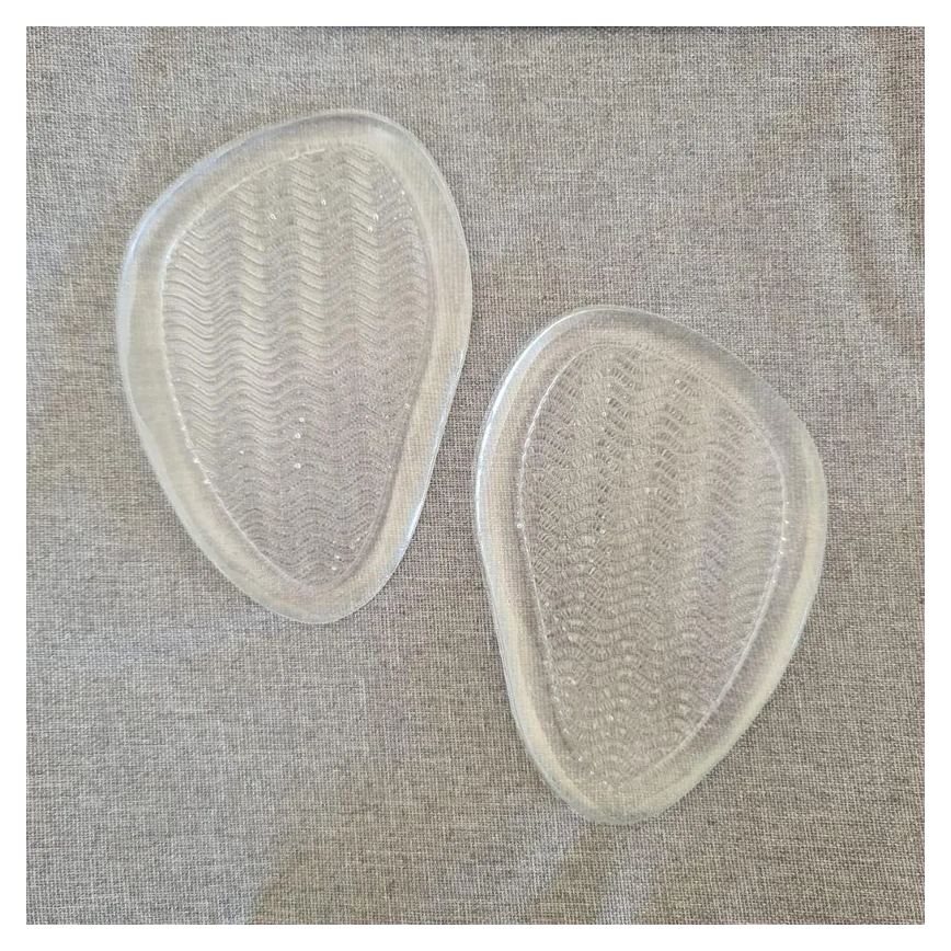 Par Palmilha Ortopédica Protetor para Pés Almofadas Silicone Sapato