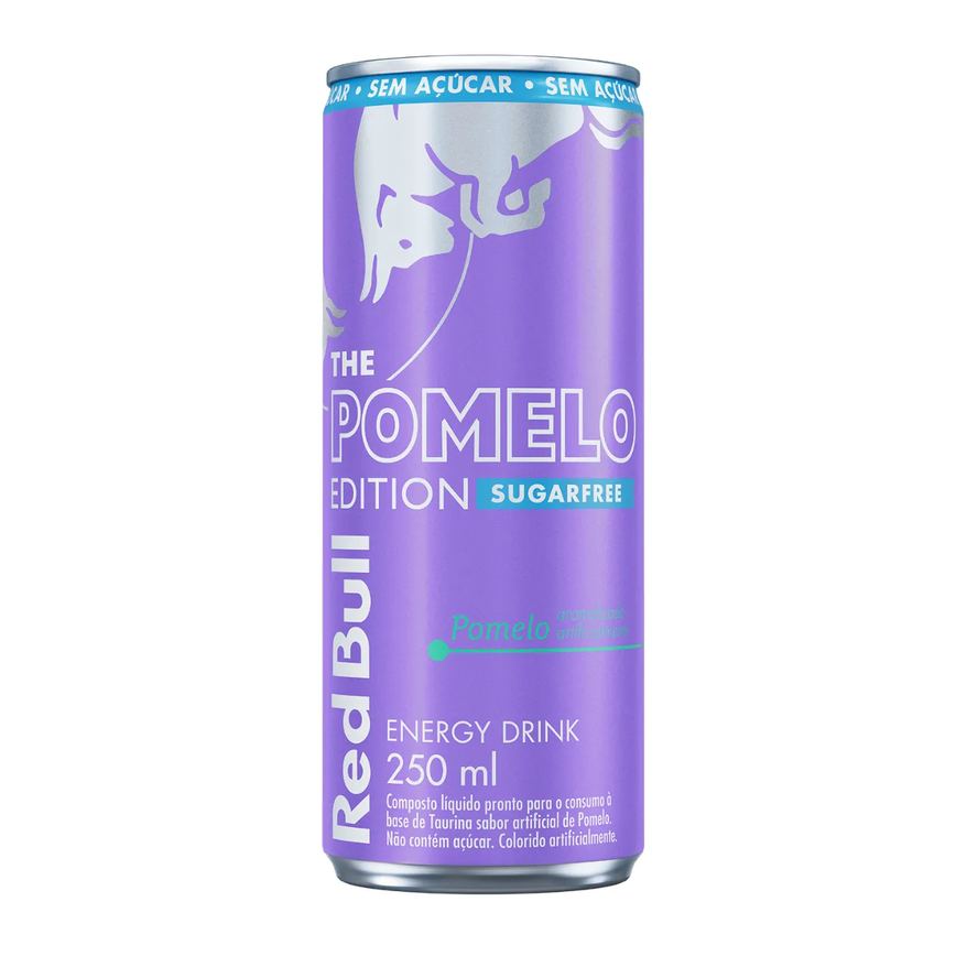 Energético Red Bull The Pomelo Edition Sem Açúcar 250ml