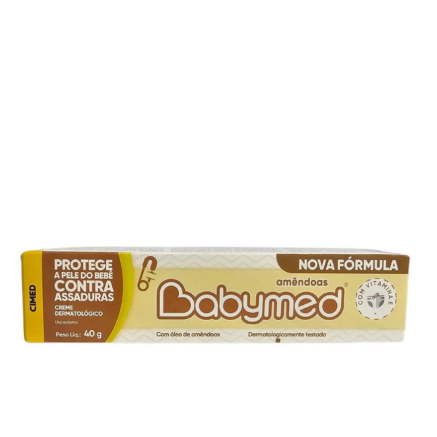 Creme Preventivo de Assadura com Amêndoas Babymed Cimed 40G